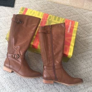 BareTraps Boots Tommy Tan 9 Medium 1” heel